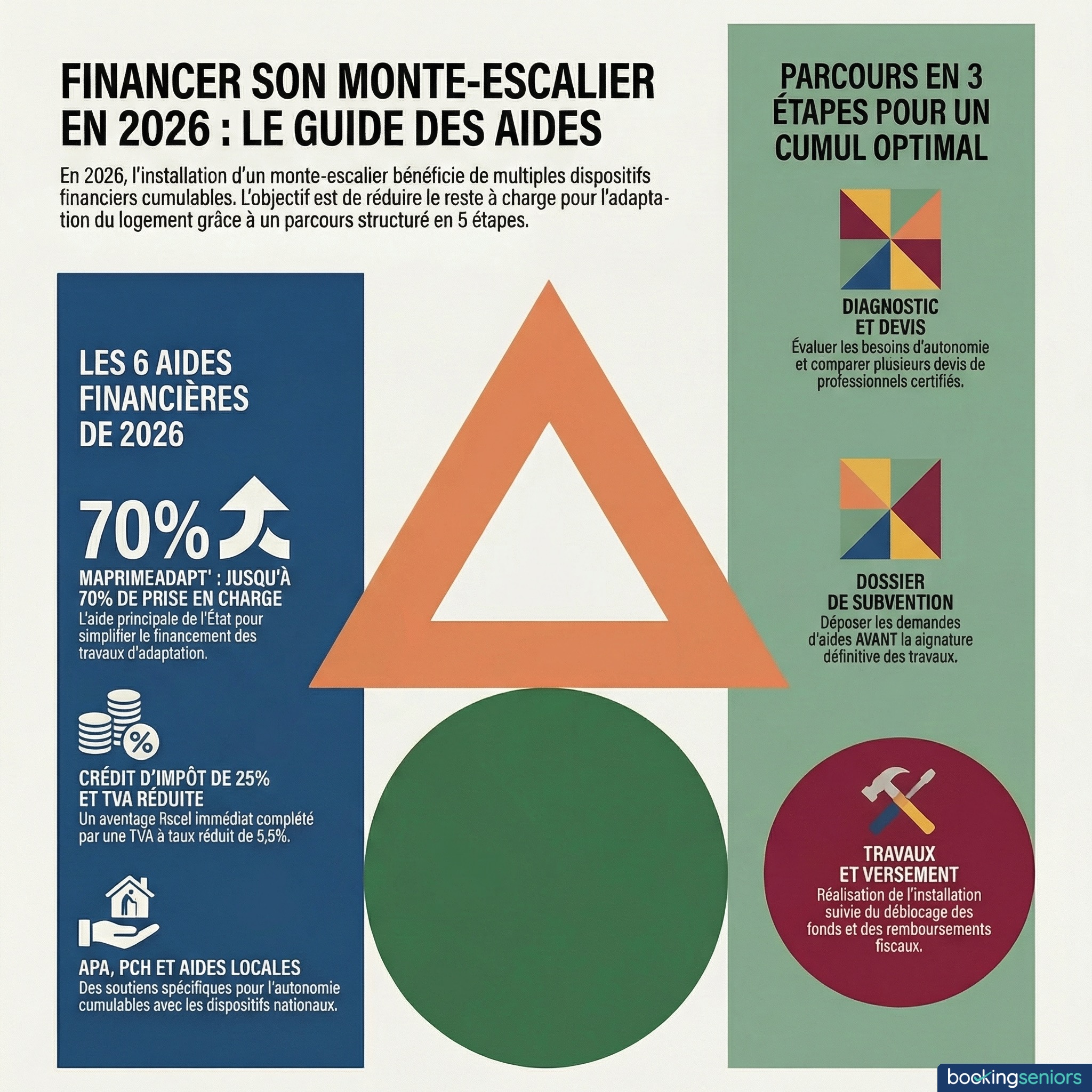 Infographie aides monte-escalier