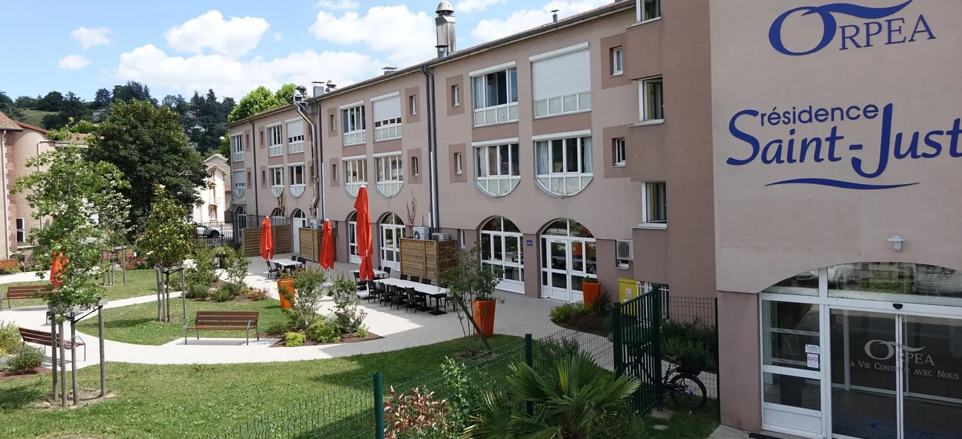 Résidence St Just - Maison de retraite / EHPAD à Saint-Just-Saint-Rambert
