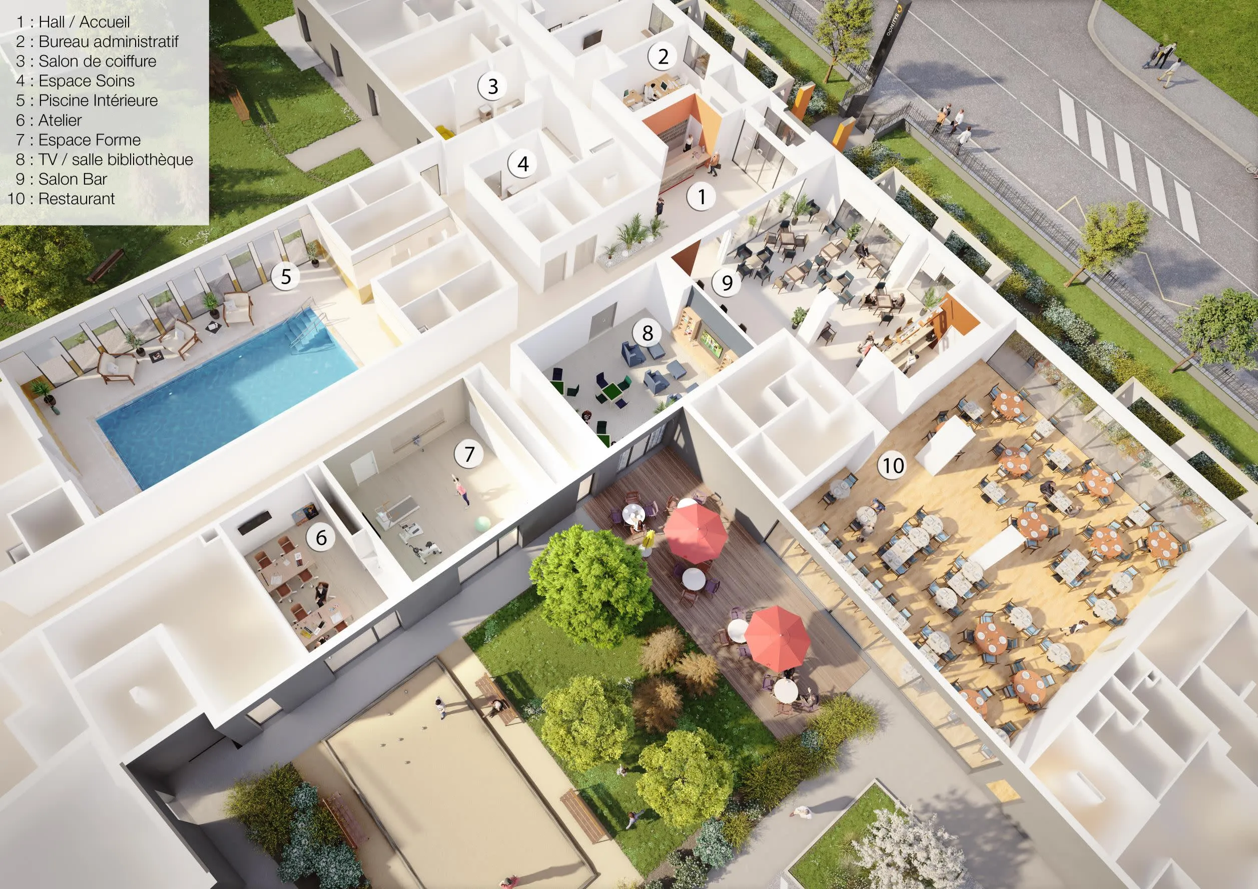 Photo de Résidence Domitys L'Horologia - Résidence Services Seniors