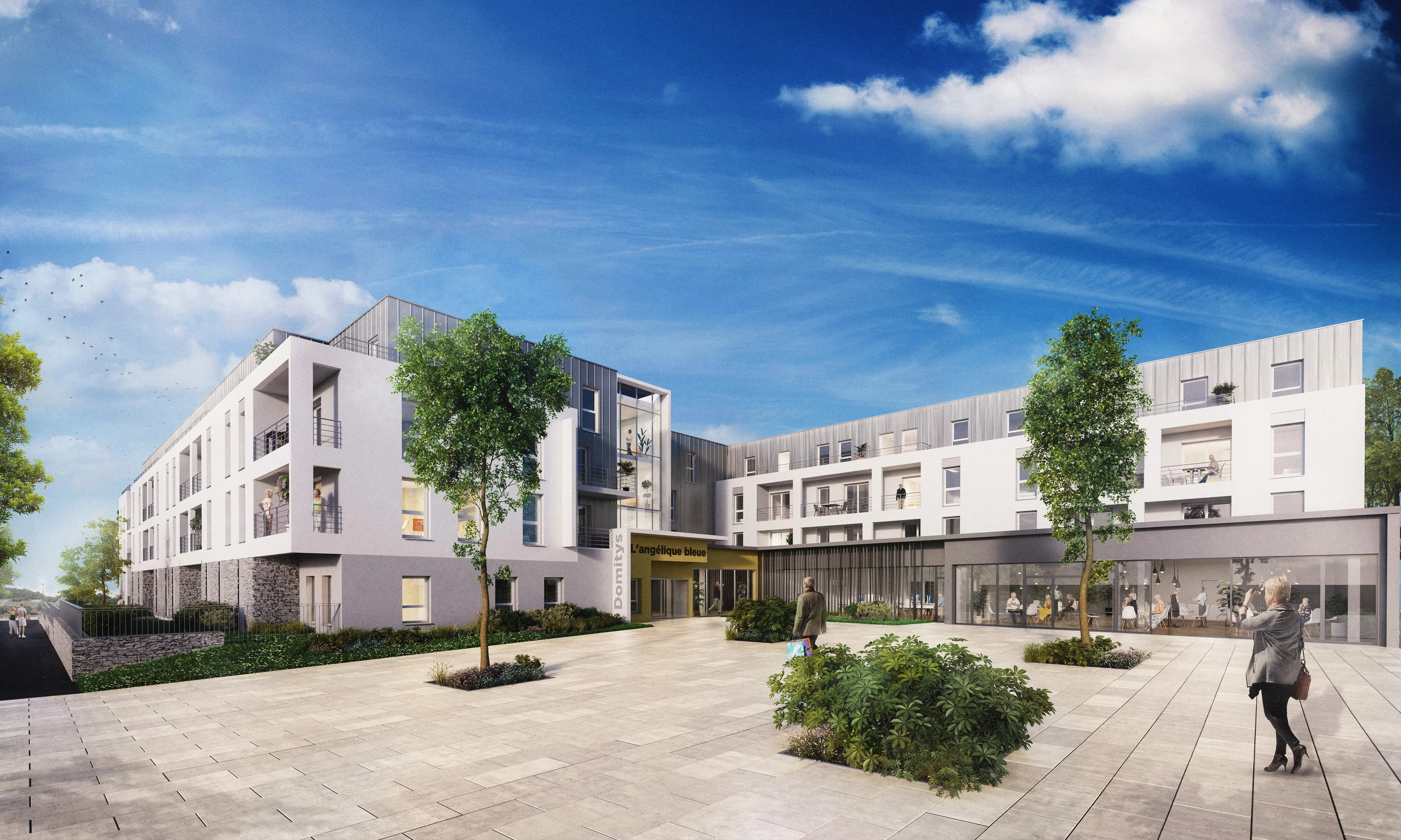 Photo de Résidence Domitys  l'Angélique Bleue