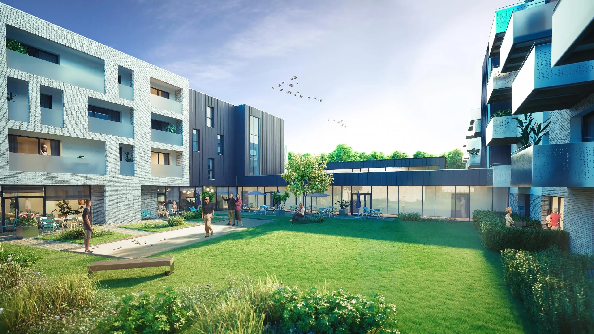 Résidence Domitys Olympe - Résidence Services Seniors à Marcq-en-Barœul