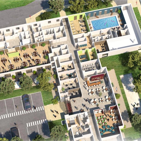 Résidence Domitys L'Opaline - Résidence Services Seniors à Villenave-d'Ornon